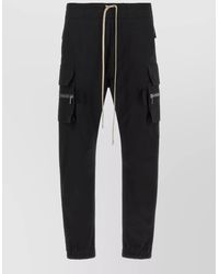 Rick Owens - Mastodon Cargo Pants Elastic Waist Cuffs - Lyst