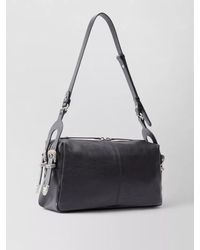Pinko - Shoulder Bag Adjustable Strap Metal Accents - Lyst