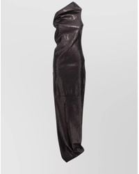 Rick Owens - Embroidered Asymmetric One-Shoulder Sequinned Maxi Dress - Lyst