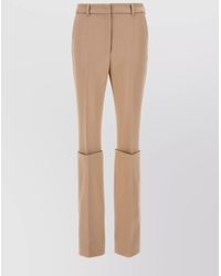 Sportmax - Straight Leg Trousers With Pockets And Belt Loops - Lyst
