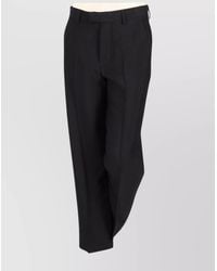 Ann Demeulemeester - Slim-Fit Cropped Tailored Trousers - Lyst