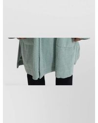 Dolce & Gabbana - Cotton Corduroy Oversized Double-Breasted Coat - Lyst