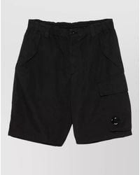 C.P. Company - Ripstop Cargo Bermuda Shorts Multiple Pockets - Lyst