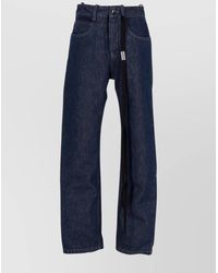 Ann Demeulemeester - Cotton Slim-Fit Cropped Straight Trousers - Lyst