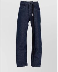 Ann Demeulemeester - Herme 5-Pockets Slim Fit Cropped Trousers Selvedge - Lyst