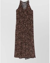 Anine Bing - Flora Dress Leopard Print Maxi Style - Lyst