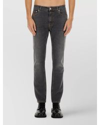 Etro - Regular Fit Denim Jeans With Faded Effect - Lyst
