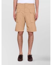 Aspesi - Lou Bermuda Shorts Elastic Waistband - Lyst