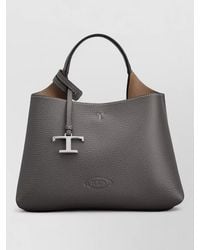Tod's - T Timeless Micro Leather Tote Bag - Lyst
