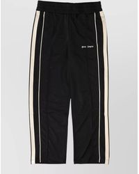 Palm Angels - Logo-Print Track Shorts - Lyst