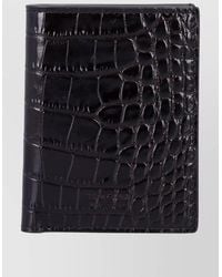Tom Ford - Embossed Calf Leather Folding Card Holder - Lyst