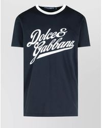 Dolce & Gabbana - Cotton T-Shirt - Lyst