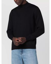 Tagliatore - Wool Turtleneck Sweater Long Sleeves - Lyst