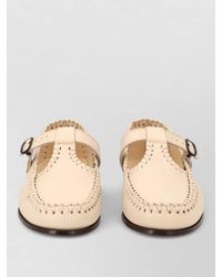 Hereu - Alcover Moccasin Loafer Flat Sole Round Toe - Lyst