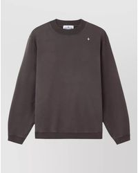 Stone Island - Ribbed Crew-Neck Long-Sleeve T-Shirt - Lyst