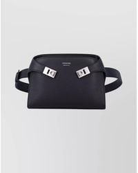 Ferragamo - Leather Belt Bag Adjustable Strap - Lyst