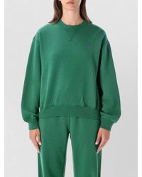 Polo Ralph Lauren - Cotton Blend Relaxed Fit Logo Sweatshirt - Lyst