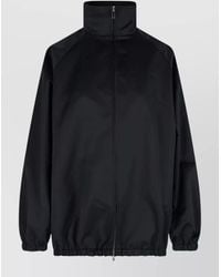 Frankie Shop - High Collar Coat Elastic Cuffs Pockets - Lyst
