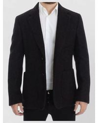 Dolce & Gabbana - Alpaca Two Button Blazer Jacket - Lyst