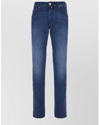 Jacob Cohen - Denim Trousers Belt Loops Five Pocket Design - Lyst