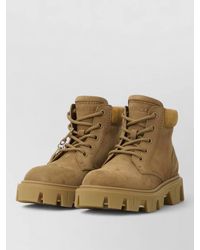 Moncler - Leather Ankle Boots - Lyst