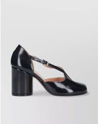 Maison Margiela - Leather High Heel Tabi Pumps - Lyst