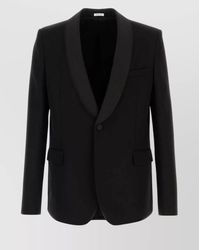 McQueen - Wool Single-Breasted Blazer - Lyst