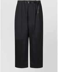 Comme des Garçons - Straight Cut Trousers Belt Loops Back Pocket - Lyst