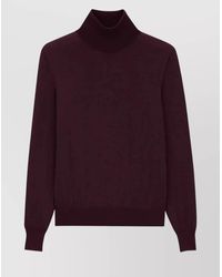 Saint Laurent - Wool Turtleneck Sweater - Lyst