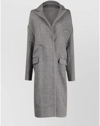 Coperni - Hooded Double Breasted Coat - Lyst