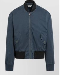 JW Anderson - Jacket Front Pockets Ribbed Trims Snap Buttons - Lyst