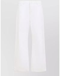 Ami Paris - Cotton Wide-Leg Jeans - Lyst
