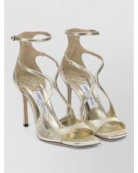 Jimmy Choo - Azia 95Mm Heeled Sandals Open Toe - Lyst