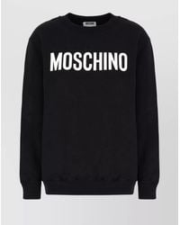 Moschino - Cotton Sweatshirt - Lyst