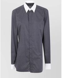 Tom Ford - Cotton Diamond Print Classic Fit Shirt - Lyst
