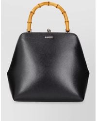 Jil Sander - Na Leather Clutch Bag - Lyst