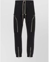 Rick Owens - Heizer Cargo Pants Elastic Waist Zippers - Lyst