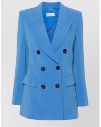 Alberto Biani - Double-Breasted Cady Blazer - Lyst