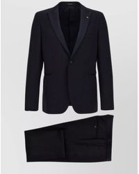 Tagliatore - Virgin Wool Tailored Tuxedo Suit - Lyst