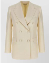 Brioni - Flavia Blazer Back Vent Front Flap Pockets - Lyst