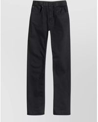 Gucci - High-Rise Straight-Leg Denim Pants - Lyst