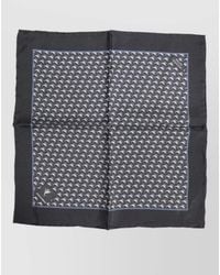 Dolce & Gabbana - Silk Fish Print Square Scarf - Lyst