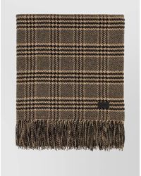 Saint Laurent - Embroidered Silk Cashmere Scarf - Lyst