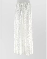 Norma Kamali - Boyfriend Elephant Skirt Elastic Waist Sequin - Lyst