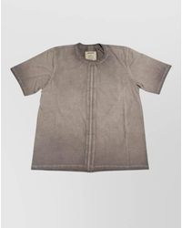 Uma Wang - Cotton Crew Neck Short-Sleeve T-Shirt - Lyst