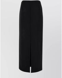 Givenchy - Wool Mohair Maxi Skirt - Lyst