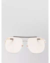Gucci - Metal Pilot Sunglasses - Lyst