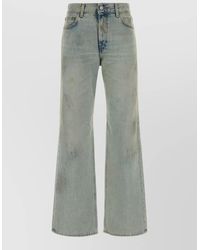 Haikure - Denim Wide-Leg Trousers - Lyst