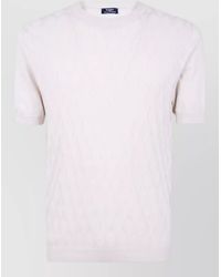 Barba Napoli - Embroidered Crew-Neck T-Shirt - Lyst