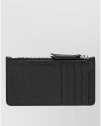 Maison Margiela - Textured Leather Wallet And Cardholder - Lyst